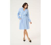 Kaffe Kleid "Sanni" in Hellblau - 42% | Größe 40 | Damen Kleider