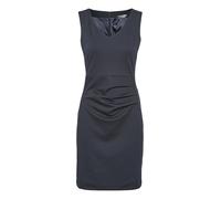 KAFFE Women's Cocktail Dress V-Neck Slim Fit Sleeveless Above Knee Length Zipper