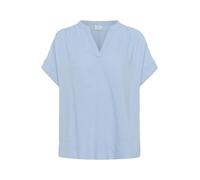 KAFFE Kurzarm-Bluse Kamilia 40, Soft Chambray 40