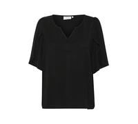 KAFFE Kurzarm-Bluse KAmona 40, Black Deep