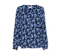 KAFFE Langarm-Bluse KAamber 38, Midnight M./Ebb&Flow Flower