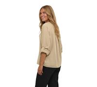 KAFFE Langarm-Bluse Kamilia 46, Chinchilla
