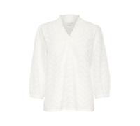 KAFFE Langarm-Bluse KAvictoria 44, Chalk