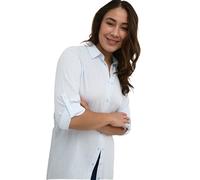 KAFFE Langarm - Hemd Kamilia 38, Windsurfer/Chalk Stripe