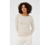 Kaffe Longsleeve in Beige - Größe S | Damen Tops