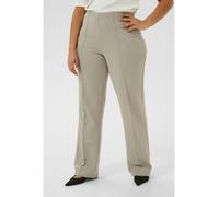 Kaffe Marlenehose in Creme - Größe M | Damenhosen