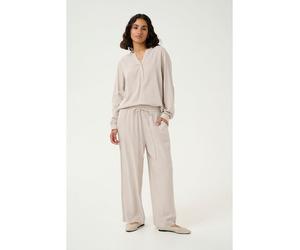 Kaffe Marlenehose "Milia" in Creme - Größe 38 | Damenhosen