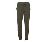 KAFFE Pants Suiting KAnaya Damen Hose Freizeithose Lässige Einfarbig Stoffhose Casual Loose Fit Sommerhose mit Taschen Grape Leaf 42