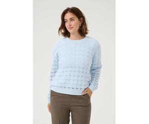 Kaffe Pullover "Elena" in Hellblau - Größe M | Damen Pullover Cardigans