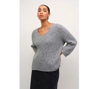 Kaffe Pullover in Grau - Größe M | Damen Pullover Cardigans