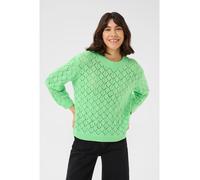 Kaffe Pullover in Grün - Größe XS | Damen Pullover Cardigans