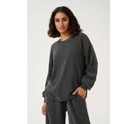 Kaffe Pullover "Olga" in Grau - Größe 38 | Damen Blusen