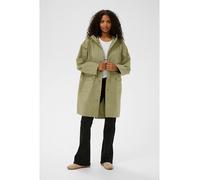 Kaffe Regenmantel in Khaki - Größe 38 | Damen Outdoorjacken