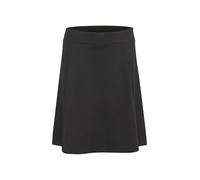 KAFFE Rock KAjolen Damen Rock Midi Knelang High Waist Midirock Elastisch Hohe Taille Faltenrock Black Deep XXL
