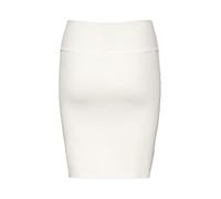 KAFFE Rock Penny Damen Rock Knielang Midirock Jersey Pencil Penny Skirt Strechy Bleistiftrock 4XL, Chalk