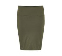 KAFFE Rock Penny Damen Rock Knielang Midirock Jersey Pencil Penny Skirt Strechy Bleistiftrock XS, Grape Leaf