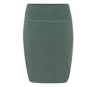 KAFFE Rock Penny Damen Rock Knielang Midirock Jersey Pencil Penny Skirt Strechy Bleistiftrock XS, Garden Topiary
