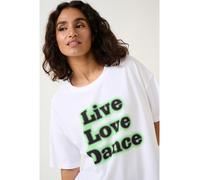 Kaffe Shirt "Ellen" in Weiß - Größe XL | Damen Tops