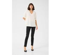 Kaffe Shirt "Gerit" in Weiß - 43% | Größe M | Damen Tops