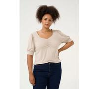 Kaffe Shirt in Creme - Größe XL | Damen Tops