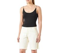 KAFFE Shorts Kalea Damen Bermuda Shorts Kurze Hose Mit Taschen 42, Antique White