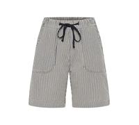 KAFFE Shorts KAnaya 46, Midnight/White Stripe