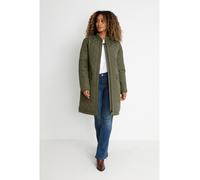 Kaffe Steppmantel in Dunkelgrün - Größe 40 | Damenjacken