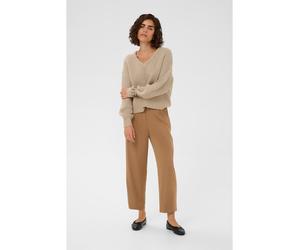Kaffe Stoffhose in Beige - Größe 40 | Damenhosen