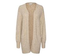 KAFFE Strickjacke KAalioma Damen Strickjacke Casual Lässiger Langarm Cardigan mit Taschen S, Sand Dollar Melange