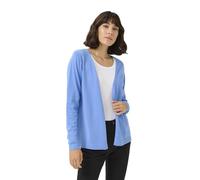 KAFFE Strickjacke KAfenia Damen Strickjacke Langarm Offen V-Ausschnitt Lang Cardigan M, Ebb and Flow