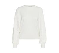 KAFFE Strickpullover KAkaren M, Chalk