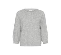 KAFFE Strickpullover KAmeridith M, Grey Melange