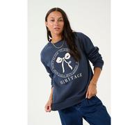Kaffe Sweatshirt "Ellen" in Dunkelblau - Größe S | Damen Sweatshirts Jacken
