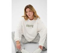 Kaffe Sweatshirt in Creme - Größe L | Damen Sweatshirts Jacken