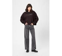 Kaffe Sweatshirt in Dunkelbraun - Größe XS | Damen Sweatshirts Jacken