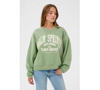 Kaffe Sweatshirt in Grün - Größe S | Damen Sweatshirts Jacken