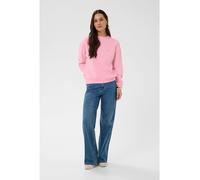 Sweatshirt KAFFE "Sweatshirt KAmelody", Damen, Gr. L, pink (pink frosting), Obermaterial: 70% Baumwolle CO. 30% Polyester PES., Sweatshirts Sweatshirt (29033200-L) pink frosting