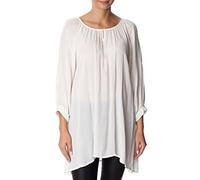 KAFFE Tunika Amber Damen Tunika Amber 3/4 Arm Casual Shirt Rundhals Chalk 34