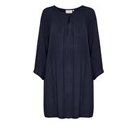 KAFFE Tunika Amber Damen Tunika Amber 3/4 Arm Casual Shirt Rundhals Midnight Marine 46