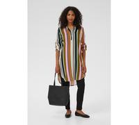 KAFFE Kleid KAmarana Green/Pink Stripe Print 38