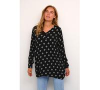 Kaffe Tunika in Schwarz - Größe 34 | Damen Blusen