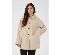 Kaffe Übergangsjacke in Beige - Größe 36 | Damenjacken