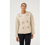 Kaffe Übergangsjacke "Patricia" in Beige - Größe 40 | Damenjacken