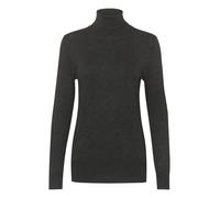 KAFFE Women's Rollneck T-Shirt Long Sleeves Slim Fit Hip Length Rib Edges