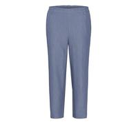 KAFFE Women's Trousers Cropped Length Elastic Waist Regular Fit Pockets