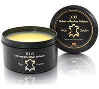 Kahns Trade Bio Universal Lederbalsam 250 ml - farbneutrale Lederpflege mit Natur-Bienenwachs - reinigt, pflegt & imprägniert Glattleder & Kunstleder - für Schuhe, Sofa, Auto, Jacke, Motorrad