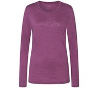 Kaikkialla Kunes L/S W - Langarmshirt - Damen S Purple