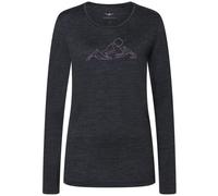 Kaikkialla Kunes L/S W - Langarmshirt - Damen XL Black
