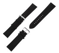KAILIKETIY 2 Stück Verstellbares Schwarzes Uhrenarmband aus Kunstleder mit Schnellverschluss Komfortabel und Modisch für Täglichen und Geschäftlichen Stil