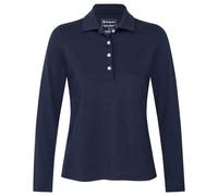 Kaipara - Merino Sportswear URBAN Merino Poloshirt Damen Langarm Regular 200 Navy S